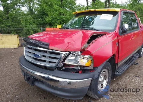 2002 Ford F-150 Lariat/Xlt из США, поврежденный, VIN 1FTRW07L22KB58367